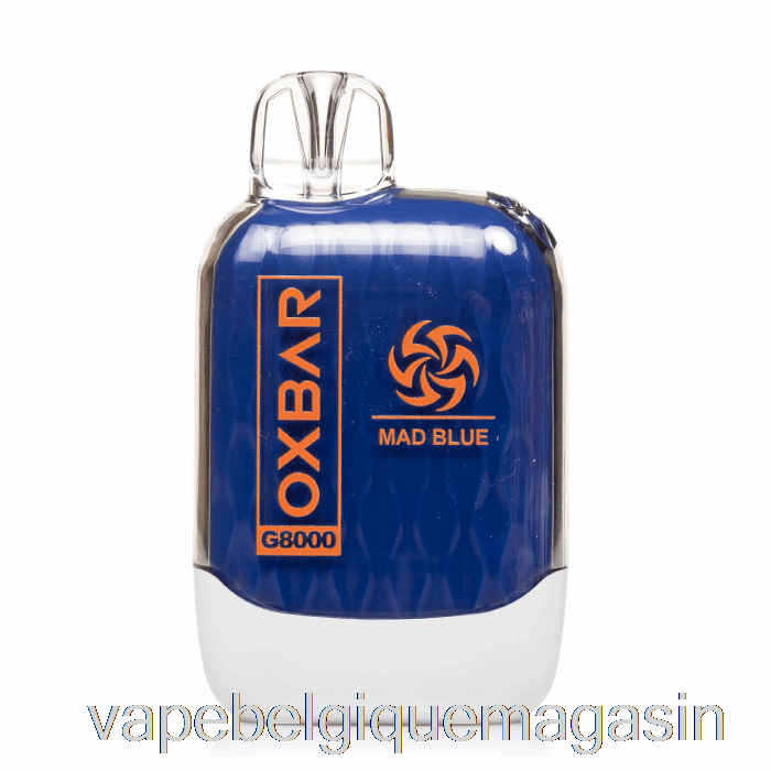 Vape Shop Bruxelles Oxbar G8000 Jetable Bleu Fou